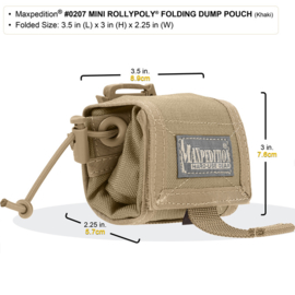 Maxpedition Rollypoly Folding Dump Pouch