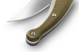 Lion Steel Gitano green canvas micarta