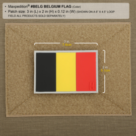 Maxpedition PVC Morale Patch (Belgium Flag)