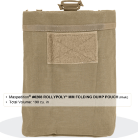 Maxpedition Rollypoly Folding Dump Pouch