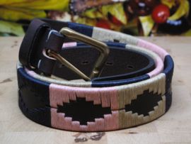 ESTRIBOS Rosa Polo skinny riem
