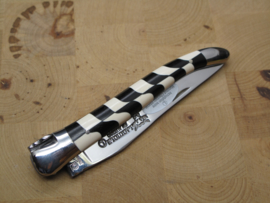 Laguiole en Aubrac - 12 cm Ebony & Mammouth Ivory