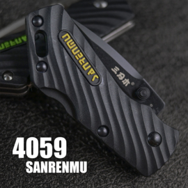 SRM 4059 mini mes, zwart lemmet