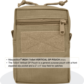 Maxpedition 7x5x4 Vertical pouch GP