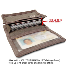 Maxpedition URBAN™ Wallet Zwart