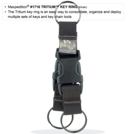 Maxpedition Tritium key ring