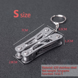 Budget multitool rvs klein