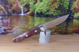 Bark River Mountaineer II Cru-Wear Paisley Maple Burl