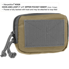 Maxpedition Hook-&-Loop 3 x 5 Zipper Pocket