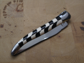 Laguiole en Aubrac - 12 cm Ebony & Mammouth Ivory