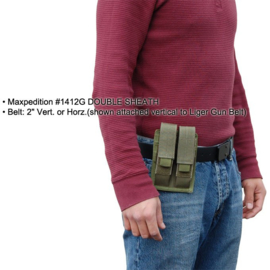 Maxpedition Double sheath Magazine / knife / tool
