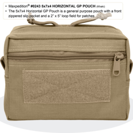 Maxpedition 7x5x2 Horizontal Pouch GP Khaki