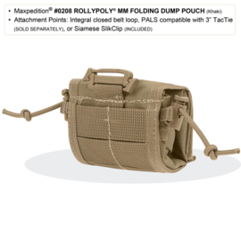 Maxpedition Rollypoly Folding Dump Pouch