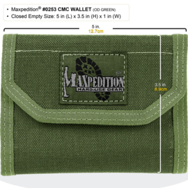 Maxpedition CMC Wallet OD Groen