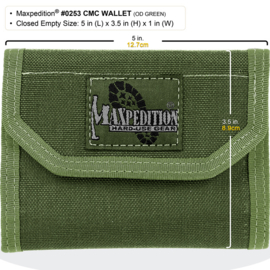 Maxpedition CMC Wallet Zwart