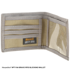 Maxpedition BRAVO RFID BLOCKING WALLET OD Green