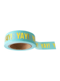 Washi Tape Mint  Yay!