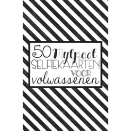 50 mijlpaal selfiekaarten voor volwassenen