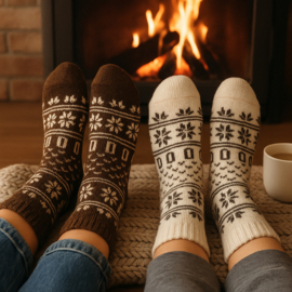 Wollen Sokken – 2 Paar – Winter Sokken – Extra Warm – Dames & Heren