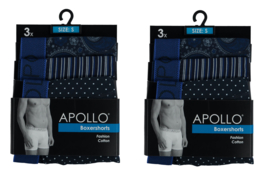 Katoenen Apollo Heren Boxershorts set van 6 stuks