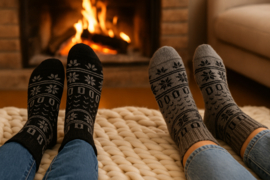 Warme wollen wintersokken – 4 paar – unisex – hoogwaardig en comfortabel