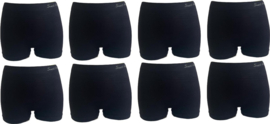 Sweet Angel Hoge Dames Boxershorts Zwart 8-Pack