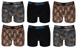 Katoenen Apollo Heren Boxershorts set van 6 stuks
