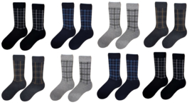 Belucci katoenen sokken 8 paar geruit