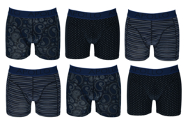 Katoenen Apollo Heren Boxershorts set van 6 stuks