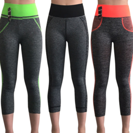 yoga annex capri-leggings driekwart 3pack S/M