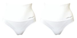 Sweet Angel Correctie Slips Naadloos Hoge Taille Wit 2pack