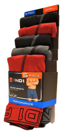 And1 Sport Boxershorts 5 Pack