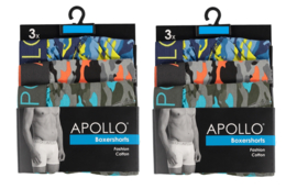 Katoenen Apollo Heren Boxershorts set van 6 stuks