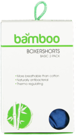 Bamboo herenboxershorts 4 pack multi color