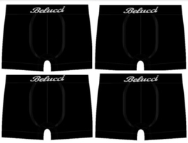 herenboxershorts Belucci black edition 4pack