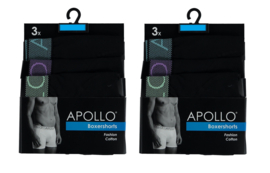 Katoenen Apollo Heren Boxershorts set van 6 stuks