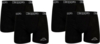 Kappa katoenen boxers 4 stuks zwart