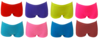 Sweet Angel microfiber boxers met strass-steentjes 8pack S/M