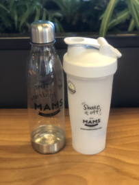 (P12 sport) MAMS Sporttas + Waterfles + Blender Bottle Shaker