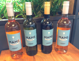 (P2) MAMS KG koffiebonen + Fles MAMS wijn naar keuze