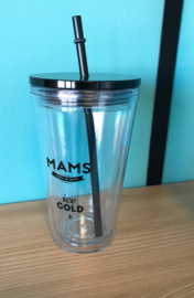 MAMS cold cup +straw