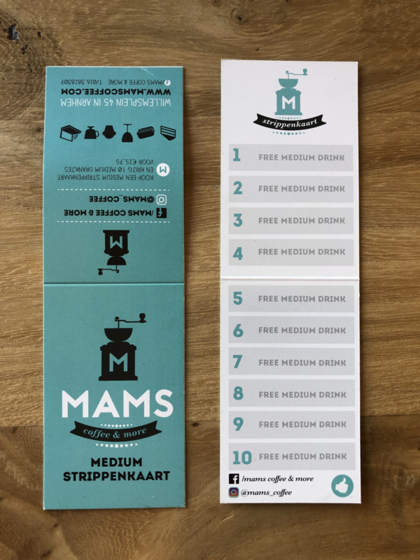 MAMS Medium Strippenkaart