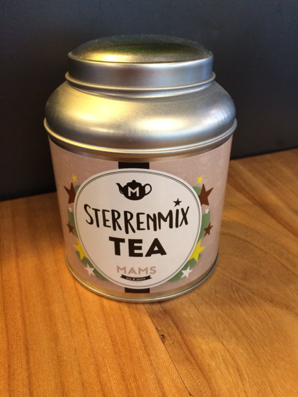 MAMS Blik Sterrenmix Tea (+ 50gr thee)