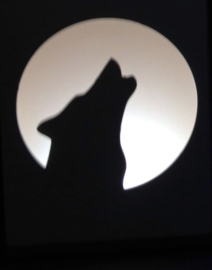 Nachtlamp Wolf