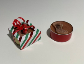 Petit chauffe-plat "Pain d'épices" prêt à offrir