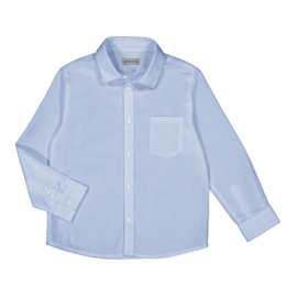 Mooie basis blouse van Mayoral in lichtblauw.