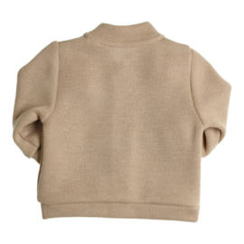Zandkleurig vest van Gymp model Abel.