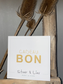 Cadeaubon €15,-