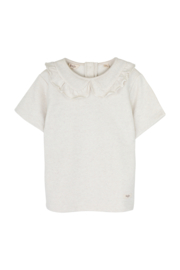 Baje studio shirt Francia in de kleur creme.