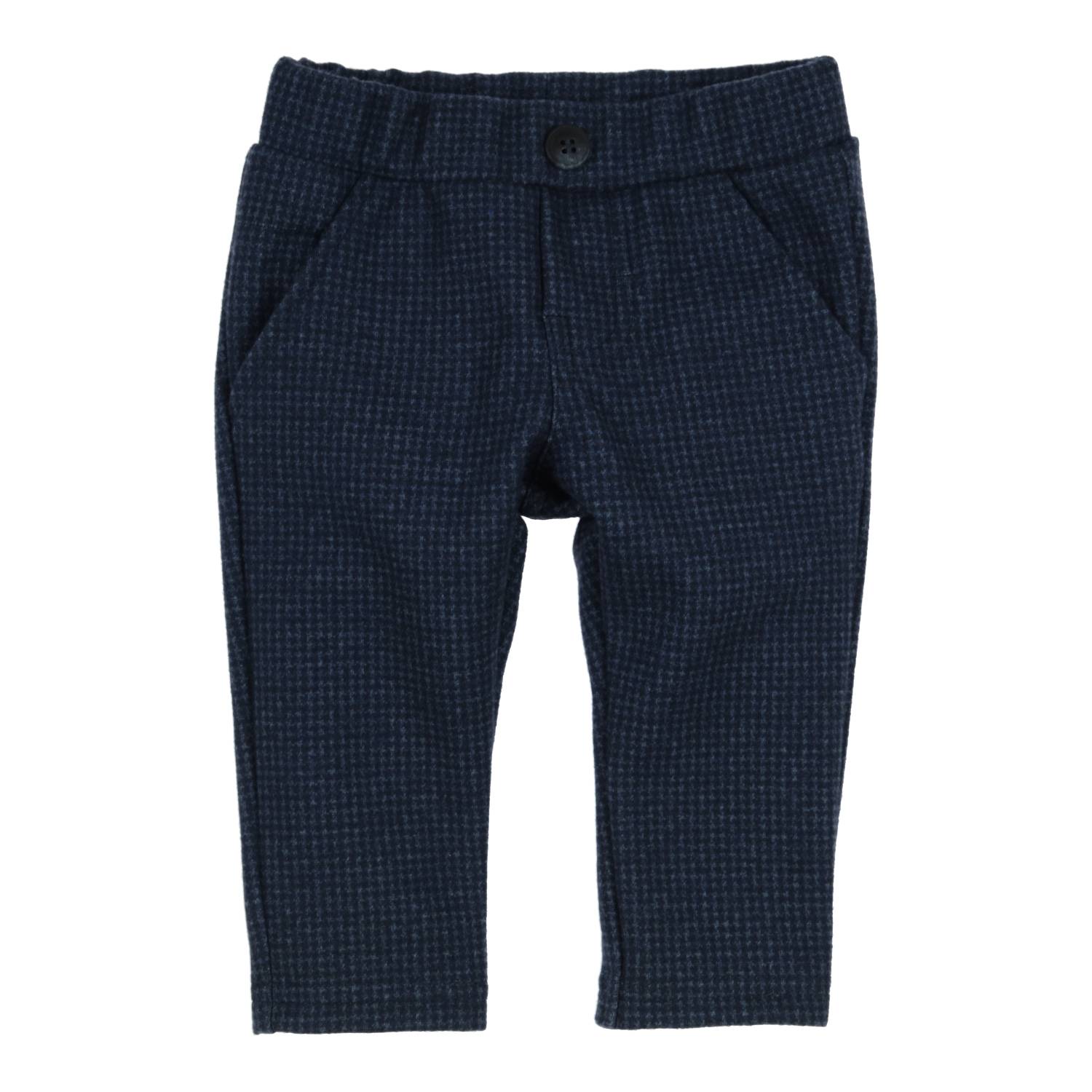 Mooie donkerblauwe ruitbroek van Gymp.